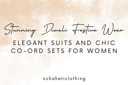 Stunning Diwali Festive Wear: Elegant Suits and Chic Co-ord Sets for Women