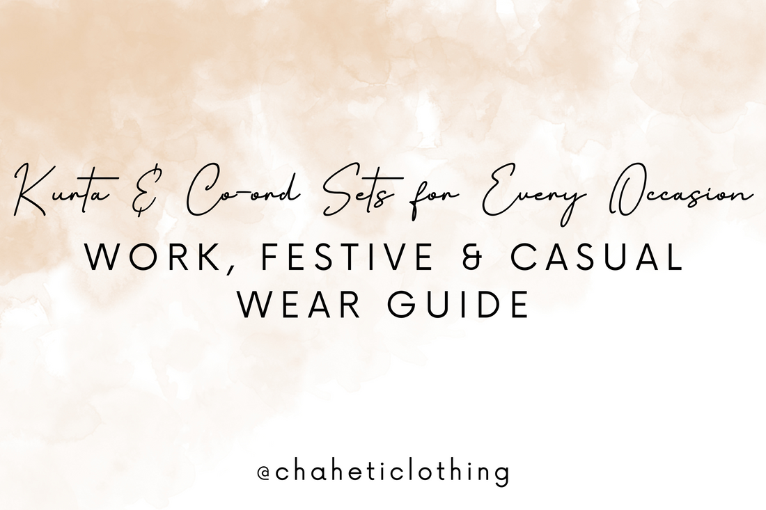 Kurta & Co-ord Sets for Every Occasion β Work, Festive & Casual Wear Guide